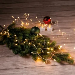 Chaîne Lumineuse à Fil à LED Feu D’artifice Pour L’ext., 100 LED, 6 M-DecoWoerner Outlet