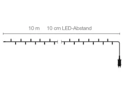 Chaîne Lumineuse à LED Pour L'ext., 100 LED, 10 M-DecoWoerner New