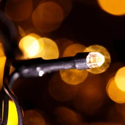 Chaîne Lumineuse à Piles Clignotantes Avec Minuterie, Pour L'extérieur, 15 M-DecoWoerner Best
