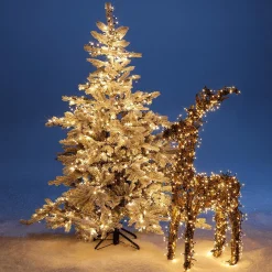 Chaîne Lumineuse LED Clignotante Avec Minuterie, Pour L'extérieur, 22,5 M-DecoWoerner