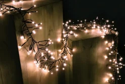 Chaîne Lumineuse LED Clignotante Avec Minuterie, Pour L'extérieur, 10 M-DecoWoerner