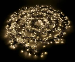 Chaîne Lumineuse LED Clignotante Avec Minuterie, Pour L'extérieur, 10 M-DecoWoerner