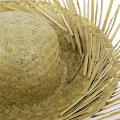 Chapeau De Paille Brun Naturel, 40 Cm Ø-DecoWoerner Outlet