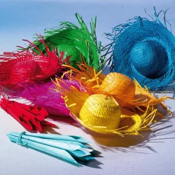 Chapeau De Paille Déco,-DecoWoerner