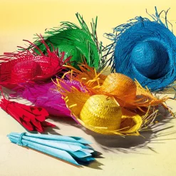 Chapeau De Paille Déco,-DecoWoerner
