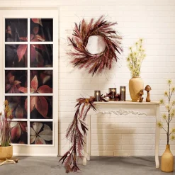 Chardon Artificiel Avec 5 Fleurs 69 Cm De Haut 17 Cm De Ø-DecoWoerner Sale
