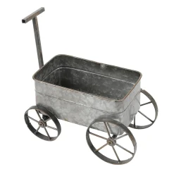 Chariot Décoratif En Métal à Tirer 47 Cm-DecoWoerner New