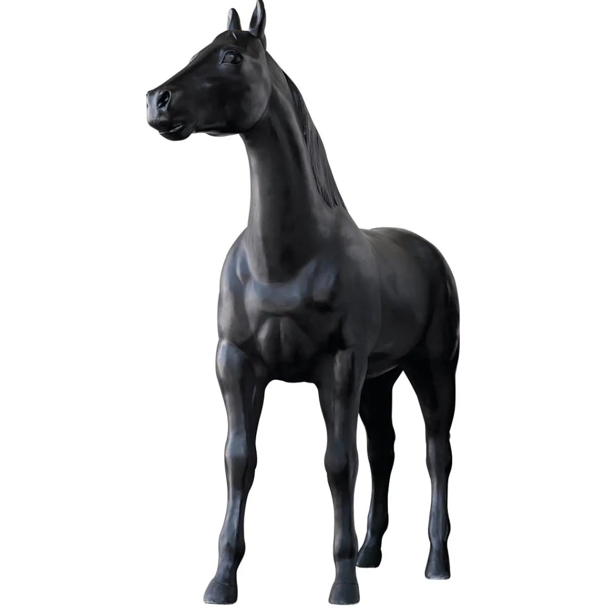 Cheval Décoratif De 195 Cm De Haut,-DecoWoerner Outlet