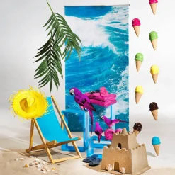 Château De Sable Déco Haut. 40 Cm-DecoWoerner New