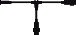 Connecteur En T Pour Système Professionnel LED, Noir-DecoWoerner Discount