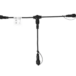 Connecteur En T Pour Système Professionnel LED, Noir-DecoWoerner Discount