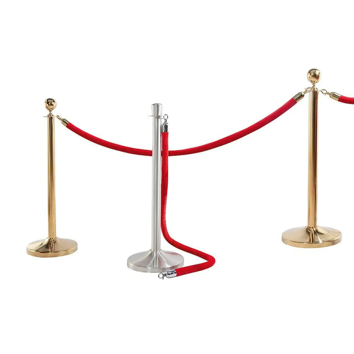 Cordon Pour Poteau De Barrage, Longueur 150 Cm, Argent/-DecoWoerner Hot