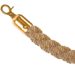Cordon Pour Poteaux De Barrière, Longueur 150 Cm, Laiton/naturel-DecoWoerner New