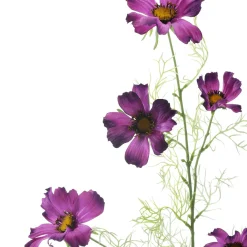 Cosmos Artificiel Branche Décorative Lilas 90cm-DecoWoerner Outlet