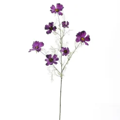 Cosmos Artificiel Branche Décorative Lilas 90cm-DecoWoerner Outlet