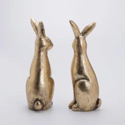 Couple De Lapins De Pâques Dé En Céramique 2 Pièces-DecoWoerner Clearance