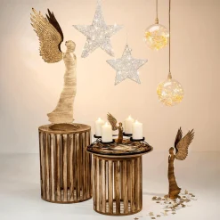 Couronne De Pte En Osier Et Branches Laquées 40 Cm-DecoWoerner Online