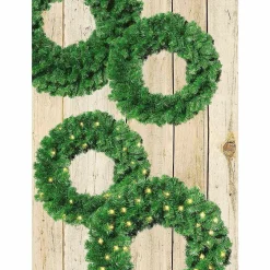 Couronne De Sapin Basic, Ø 60 Cm, En Relief-DecoWoerner Best