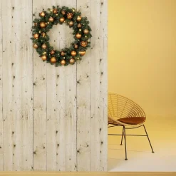 Couronne De Sapin Basic à LED, Ø 60 Cm, En Relief-DecoWoerner Clearance