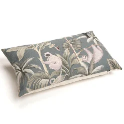 Coussin Décoratif Avec Motif Paresseux 30 X 50 X 6 Cm Crème-DecoWoerner