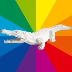 Crocodile Déco Long. 100 Cm-DecoWoerner Discount