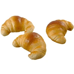 Croissant Alimentaire Factice, 3 Pièces-DecoWoerner Clearance