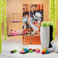Cupcakes Faux Aliments 3 Pièces, 7 Cm-DecoWoerner Discount