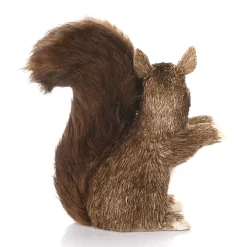 Écureuil En Sisal Décoratif Avec Queue Touffue 23 Cm-DecoWoerner Best