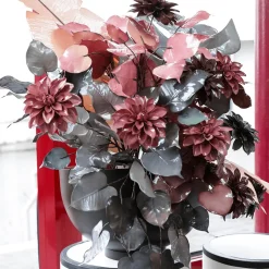 Dahlia Artificiel 56 Cm Bourgogne-DecoWoerner Discount