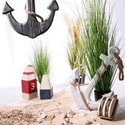 Déco Maritime Ancre e, Long. 60 Cm-DecoWoerner Online