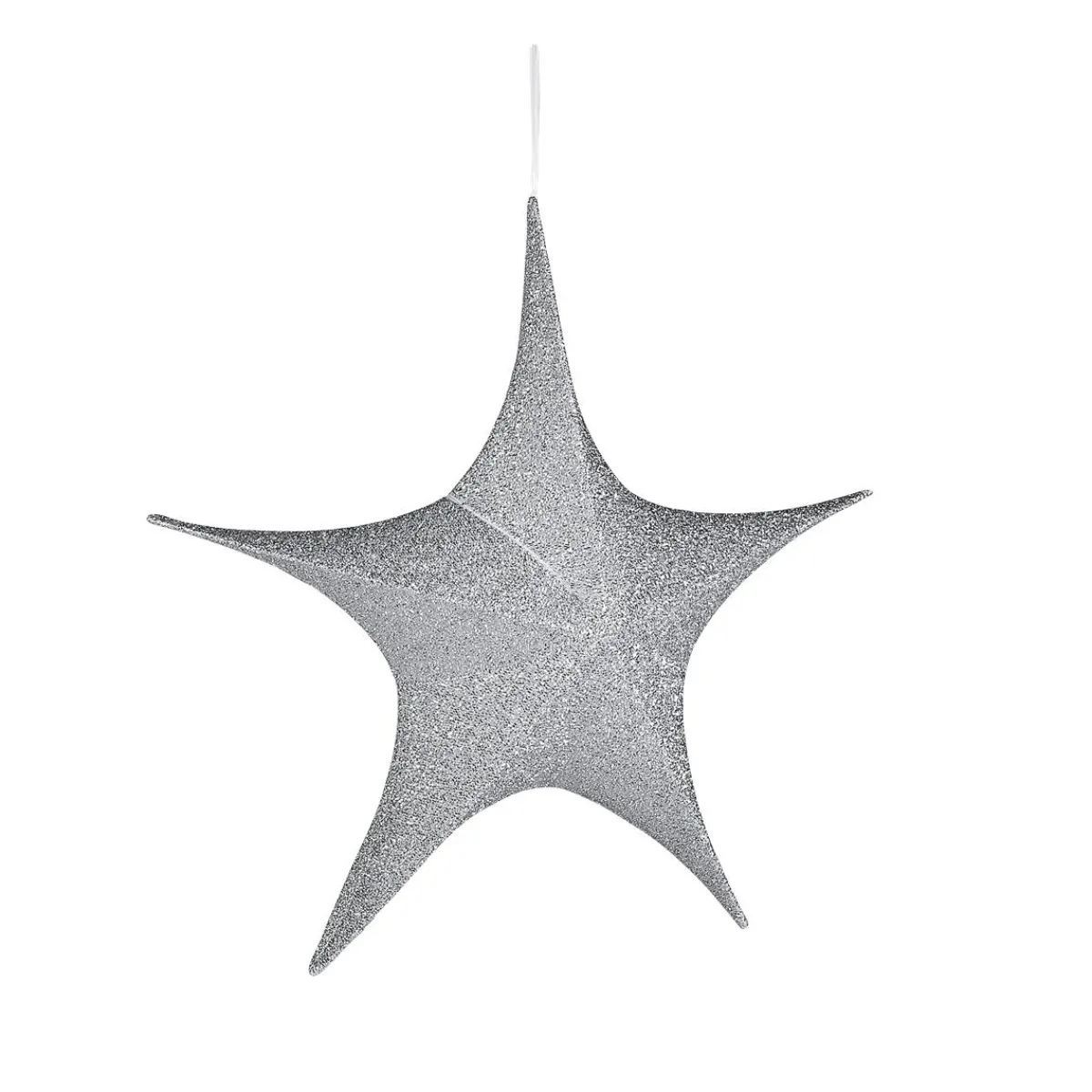 Déco étoile Pliante Glitter Avec Fermeture éclair, 40 Cm-DecoWoerner Best