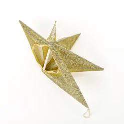 Déco étoile Pliante Glitter Avec Fermeture éclair, 40 Cm-DecoWoerner Best