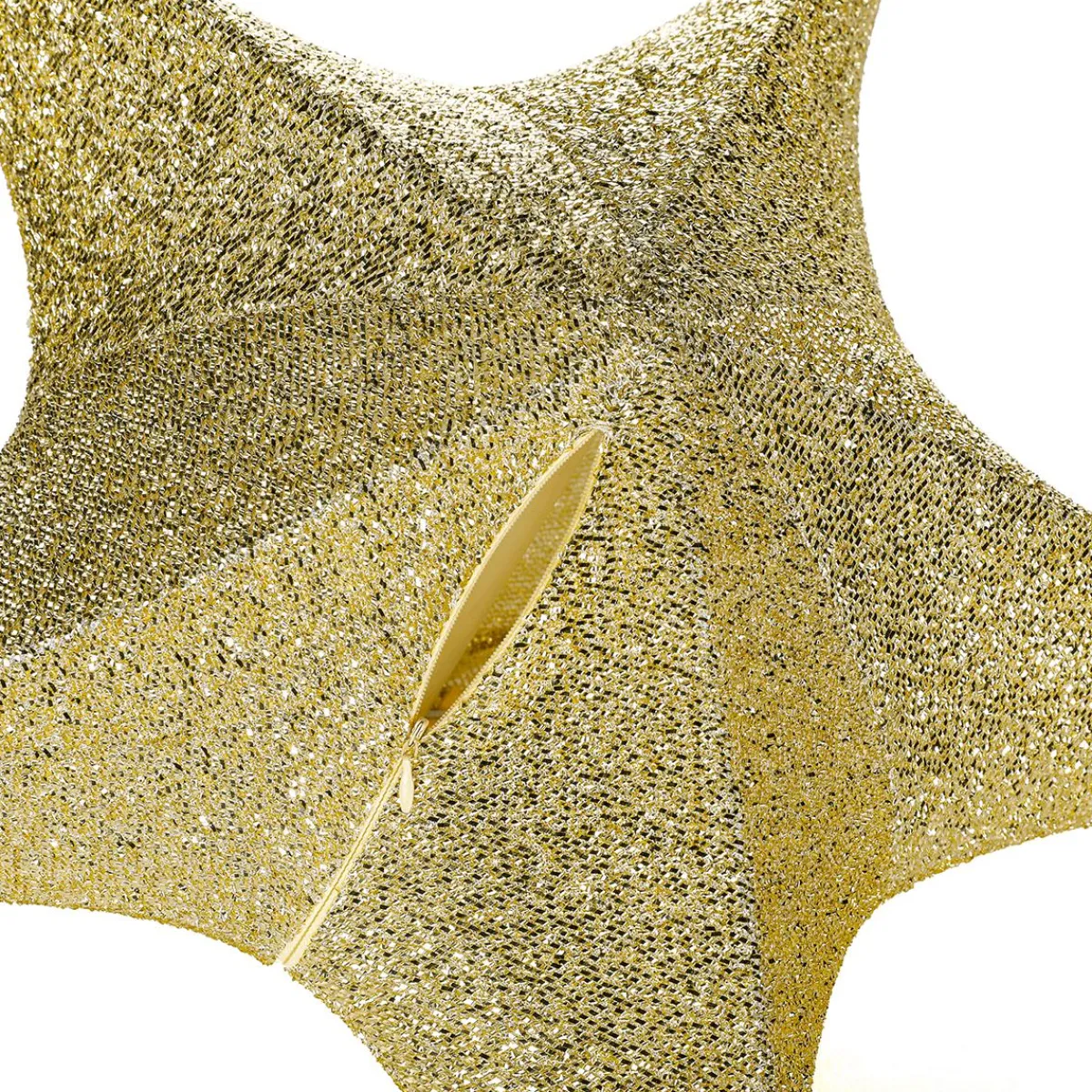 Déco étoile Pliante Glitter Avec Fermeture éclair, 40 Cm-DecoWoerner Best