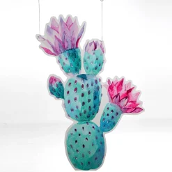 Décor à Suspendre "Cactus" Haut. 100 Cm-DecoWoerner Clearance