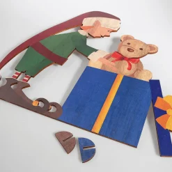 Décor En Bois Elfe De Noël 88 X 73 Cm-DecoWoerner Discount