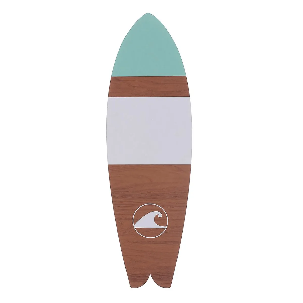 Décor En Bois "Planche De Surf" 130 X 40 Cm-DecoWoerner New