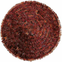 Décoration Murale En Plumes "Juju Hat" Auburn-DecoWoerner Sale
