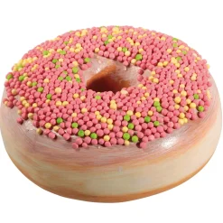 Donut Décoratif Avec Perles En Sucre 20 Cm Ø Multicolore-DecoWoerner Best