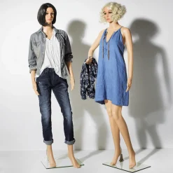 Eco Mannequin Femme, 178 Cm, Beige-DecoWoerner Outlet