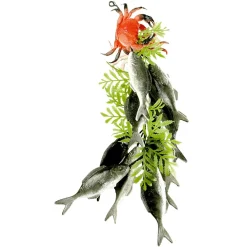 Enfilade De Sardines Aliment Factice 35 Cm-DecoWoerner Hot