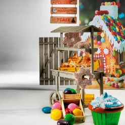 Etoile En Pain D'épice à Parsemer Ø 30 Cm-DecoWoerner Best
