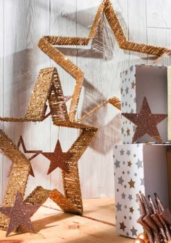 Etoiles Déco 2 Pces Ø 40-50 Cm-DecoWoerner