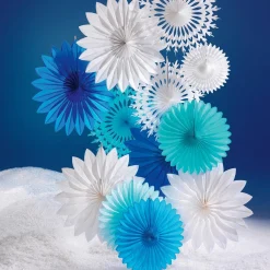 Eventail Déco Clair Ø 44 Cm-DecoWoerner Clearance