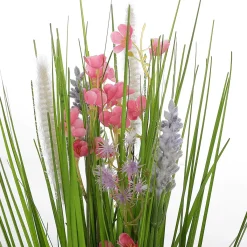 Fagot D'herbe Artificielle Avec Fleurs s 48 Cm-DecoWoerner Outlet