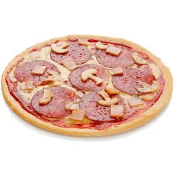 Fausse Pizza Speciale Avec Salami, Jambon Et Champignons Faux Aliments 25 Cm Ø-DecoWoerner New