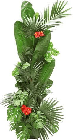 Feuille De Palmier Nain Déco, Long. 66 Cm, 2 Pces-DecoWoerner Hot