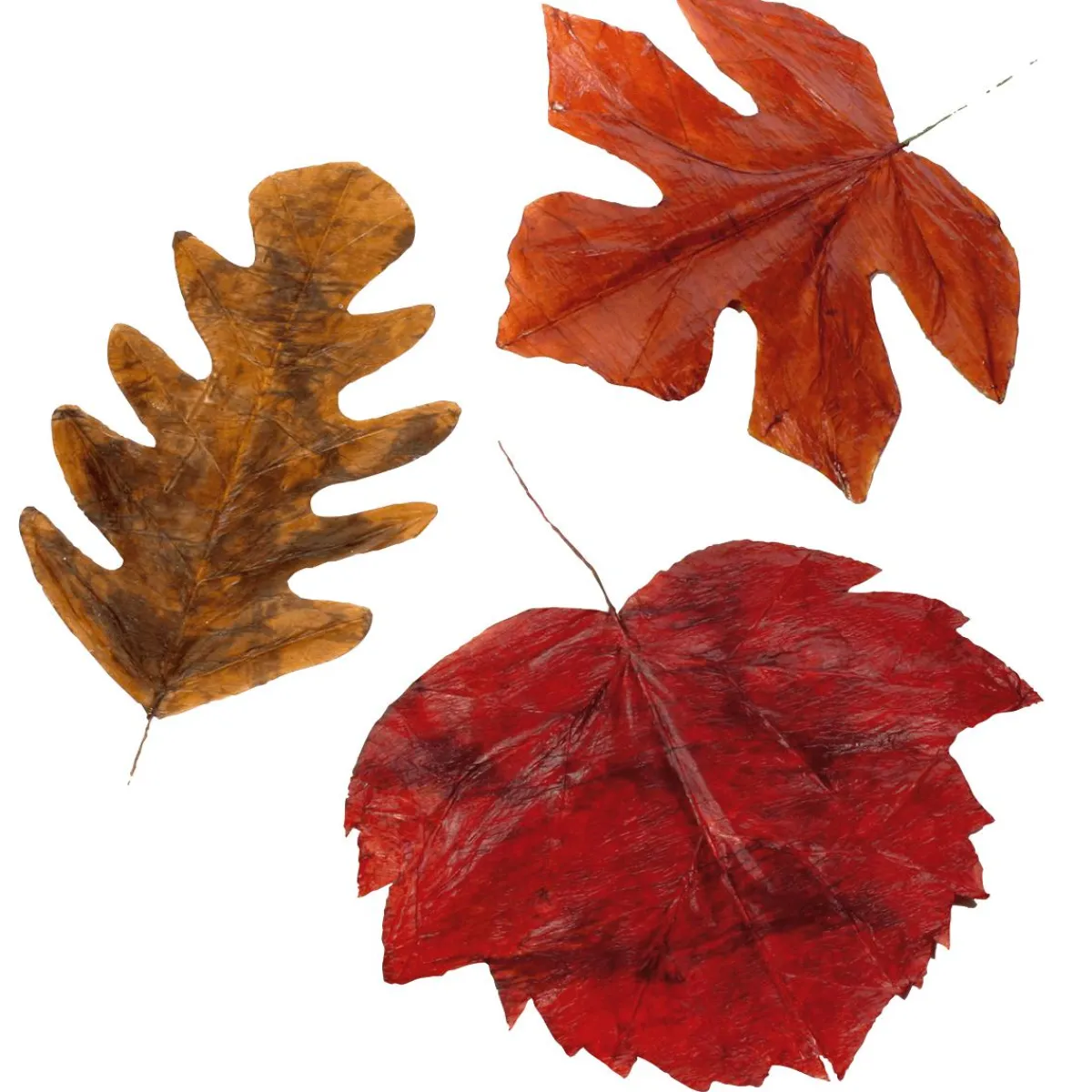 Feuilles D'automne Déco 80 Cm, 3 Pces-DecoWoerner Sale
