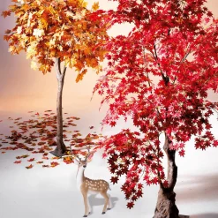 Feuilles D’érable Artificielles s/vertes, 30 Pces-DecoWoerner New