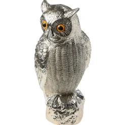 Figurine Déco Chouette 43 Cm Champagne-DecoWoerner