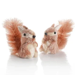 Figurine Décorative écureuil, Set De 2, Hauteur 11 Cm-DecoWoerner Online